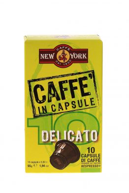 CAPSULE NESPRESSO 10PZ - DELICATO - FRONTALE