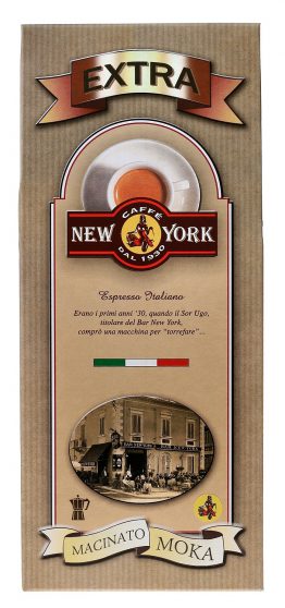 IMMAGINE BAR 250GR - MACINATO MOKA - FRONTALE