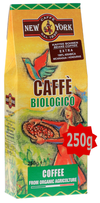 caffè 100% arabica macinato biologico