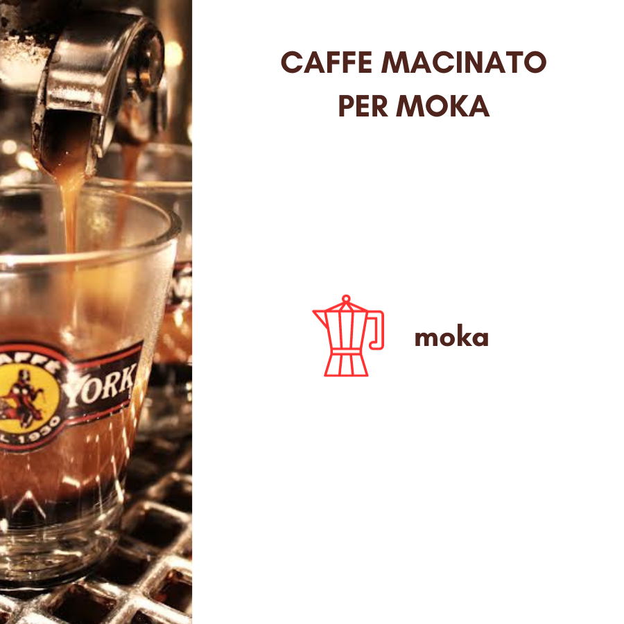 caffè macinato per moka